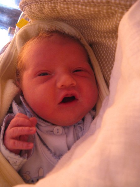 IMG_3044.JPG - Adaś po pierwszej nocy